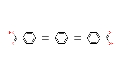 CAS No. 217077-89-9, 4,4'-(1,4-Phenylenebis(ethyne-2,1-diyl))dibenzoic acid