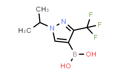 CAS No. 2170881-31-7, 1-Isopropyl-3-(trifluoromethyl)pyrazole-4-boronic acid