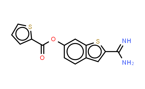MC541018 | 217099-43-9 | 2-(氨基亚氨基甲基)苯并[b]噻吩-6-基 2-噻吩羧酸酯