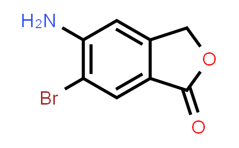 CAS No. 217196-49-1, 5-Amino-6-bromo-1(3H)-isobenzofuranone