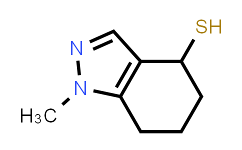 CAS No. 2172029-11-5, 1-Methyl-4,5,6,7-tetrahydro-1H-indazole-4-thiol