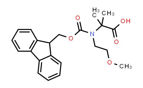 CAS No. 2172066-89-4, 2-((((9H-Fluoren-9-yl)methoxy)carbonyl)(2-methoxyethyl)amino)-2-methylpropanoic acid