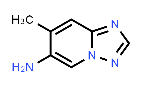 CAS No. 2172466-50-9, 7-Methyl-[1,2,4]triazolo[1,5-a]pyridin-6-amine