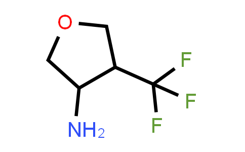 CAS No. 2172486-43-8, 4-(Trifluoromethyl)tetrahydrofuran-3-amine