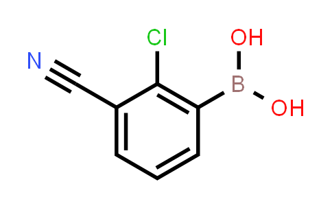 CAS No. 2172654-66-7, (2-Chloro-3-cyanophenyl)boronic acid