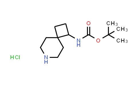CAS No. 2173992-35-1, tert-Butyl 7-azaspiro[3.5]nonan-1-ylcarbamate hydrochloride