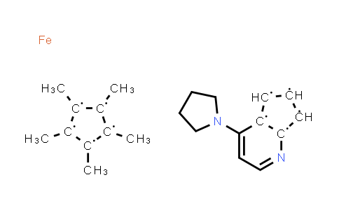 CAS No. 217459-11-5, (S)-(-)-4-Pyrrolidinopyrindinyl(pentamethylcyclopentadienyl)iron