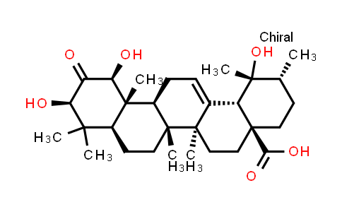 CAS No. 217466-37-0, 1beta-Hydroxy-2-oxopomolic acid