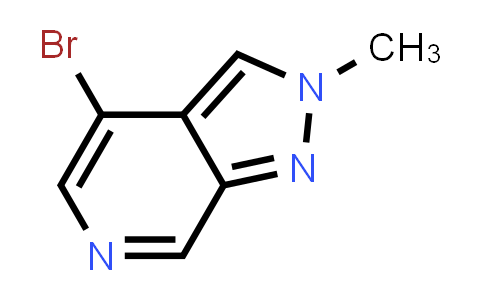 CAS No. 2177257-61-1, 4-Bromo-2-methyl-2H-pyrazolo[3,4-c]pyridine