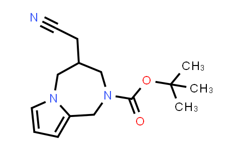 CAS No. 2177257-72-4, tert-Butyl 4-(Cyanomethyl)-4,5-Dihydro-1H-Pyrrolo[1,2-a][1,4]Diazepine-2(3H)-Carboxylate