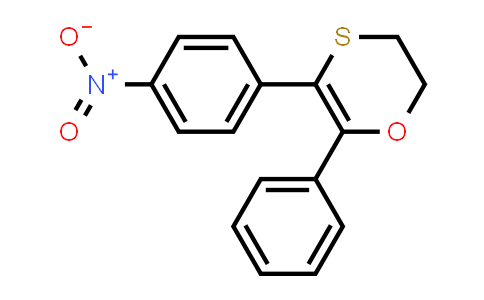 2177259-37-7 | 5-(4-Nitrophenyl)-6-phenyl-2,3-dihydro-1,4-oxathiine
