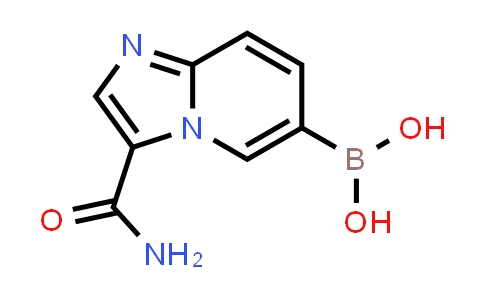 CAS No. 2177261-93-5, (3-Carbamoylimidazo[1,2-a]pyridin-6-yl)boronic acid