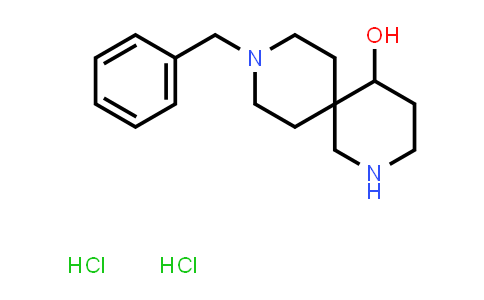 CAS No. 2177263-29-3, 9-Benzyl-2,9-diazaspiro[5.5]undecan-5-ol dihydrochloride