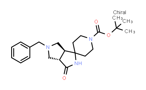 CAS No. 2177264-62-7, rel-tert-Butyl (3a'S,6a'S)-5'-benzyl-3'-oxohexahydro-2'H-spiro[piperidine-4,1'-pyrrolo[3,4-c]pyrrole]-1-carboxylate