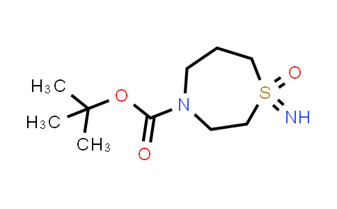 CAS No. 2177264-65-0, tert-Butyl 1-imino-1,4-thiazepane-4-carboxylate 1-oxide