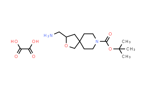 CAS No. 2177264-67-2, tert-Butyl 3-(aminomethyl)-2-oxa-8-azaspiro[4.5]decane-8-carboxylate oxalate