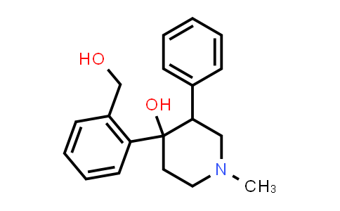 CAS No. 218288-32-5, 4-(2-(Hydroxymethyl)phenyl)-1-methyl-3-phenylpiperidin-4-ol