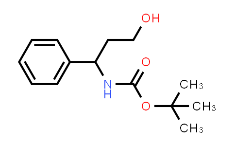 218449-48-0 | tert-Butyl (3-hydroxy-1-phenylpropyl)carbamate