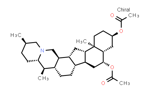 CAS No. 21851-07-0, 5α,25βH-Cevane-3α,6β,14-triol, 3,6-diacetate