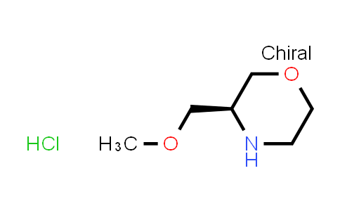 CAS No. 218594-76-4, (S)-3-(Methoxymethyl)morpholine hydrochloride