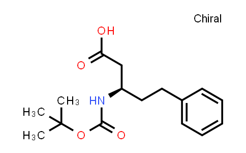 218608-83-4 | (R)-3-((tert-Butoxycarbonyl)amino)-5-phenylpentanoic acid