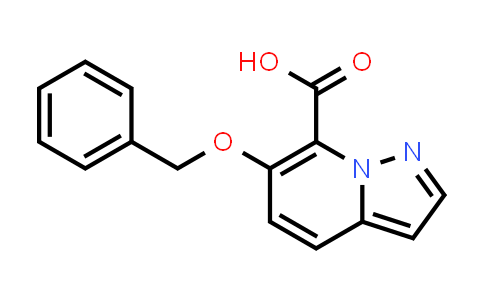 CAS No. 2190524-46-8, 6-(Benzyloxy)pyrazolo[1,5-a]pyridine-7-carboxylic acid