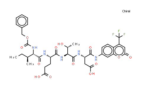MC541359 | 219138-02-0 | Z-异亮氨酰-谷氨酰-苏氨酰-天冬氨酸-AFC