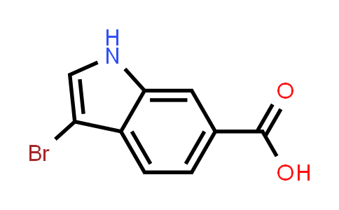 CAS No. 219508-19-7, 3-Bromo-1H-indole-6-carboxylic acid