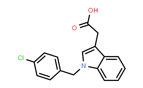 CAS No. 219544-52-2, [1-(4-Chlorobenzyl)-1H-indol-3-yl]acetic acid
