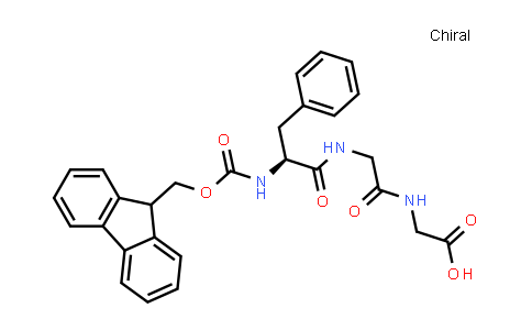 CAS No. 219677-70-0, N-[(9H-Fluoren-9-ylmethoxy)carbonyl]-L-phenylalanylglycylglycine