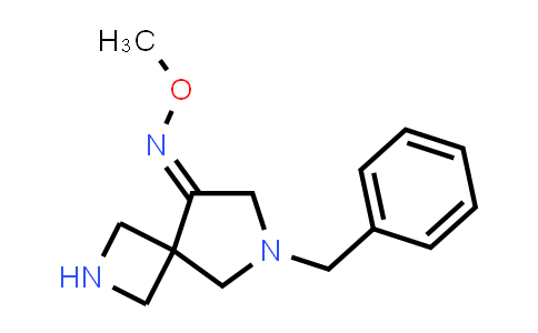 CAS No. 219680-61-2, 2,6-Diazaspiro[3.4]octan-8-one, 6-(phenylmethyl)-, O-methyloxime