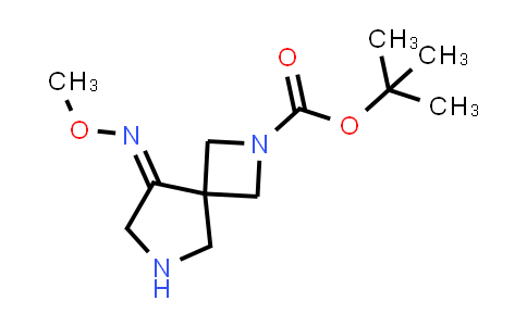 219680-63-4 | 2,6-Diazaspiro[3.4]octane-2-carboxylic acid, 8-(methoxyimino)-, 1,1-dimethylethyl ester