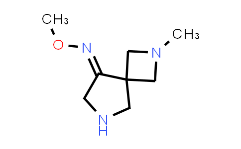 CAS No. 219680-73-6, 2,6-Diazaspiro[3.4]octan-8-one, 2-methyl-, O-methyloxime