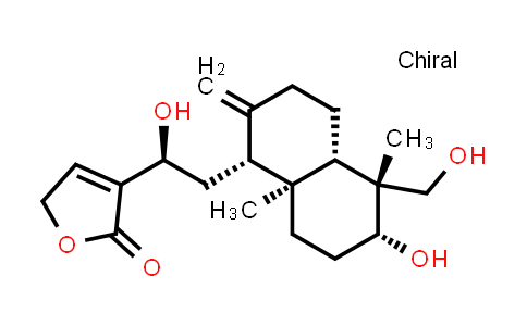 CAS No. 219721-33-2, 14-Deoxy-12-hydroxyandrographolide