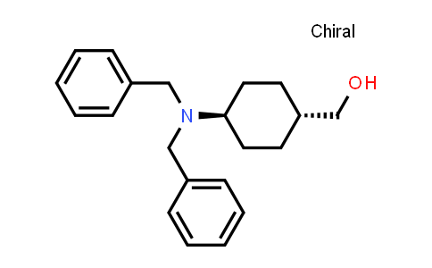 CAS No. 219770-58-8, trans-4-[Bis(phenylmethyl)amino]cyclohexanemethanol
