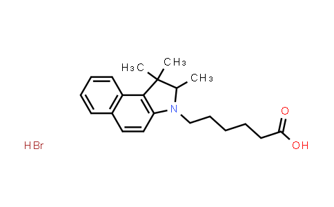 CAS No. 2199161-05-0, 6-(1,1,2-Trimethyl-1,2-dihydro-3H-benzo[e]indol-3-yl)hexanoic acid hydrobromide