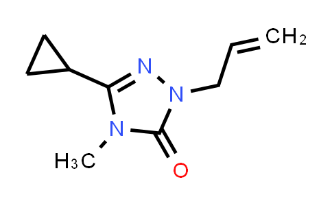 CAS No. 2201204-55-7, 3-Cyclopropyl-4-methyl-1-(prop-2-en-1-yl)-4,5-dihydro-1H-1,2,4-triazol-5-one
