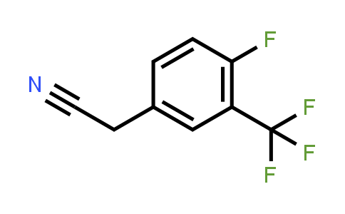 CAS No. 220239-65-6, 4-Fluoro-3-(trifluoromethyl)phenylacetonitrile