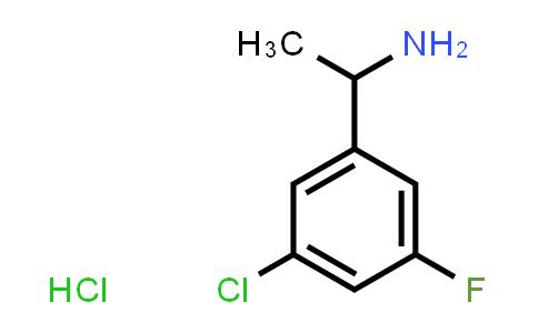 CAS No. 2203194-97-0, 1-(3-Chloro-5-fluorophenyl)ethan-1-amine hydrochloride
