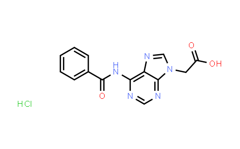 CAS No. 2203403-89-6, 2-(6-Benzamido-9H-purin-9-yl)acetic acid hydrochloride