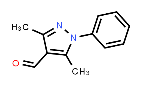 CAS No. 22042-79-1, 3,5-Dimethyl-1-phenylpyrazole-4-carbaldehyde