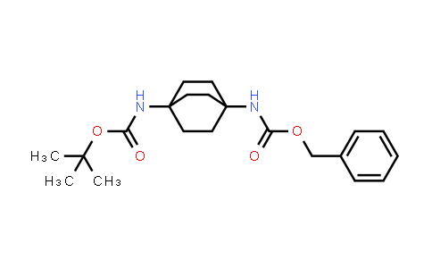2204460-27-3 | Benzyl tert-butyl bicyclo[2.2.2]octane-1,4-diyldicarbamate