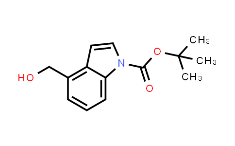 CAS No. 220499-12-7, tert-Butyl 4-(hydroxymethyl)-1H-indole-1-carboxylate