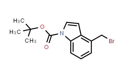 CAS No. 220499-13-8, 1-Boc-4-Bromomethylindole