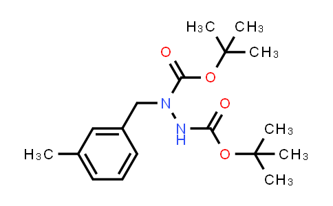 CAS No. 2206568-00-3, Di-tert-butyl 1-(3-methylbenzyl)hydrazine-1,2-dicarboxylate