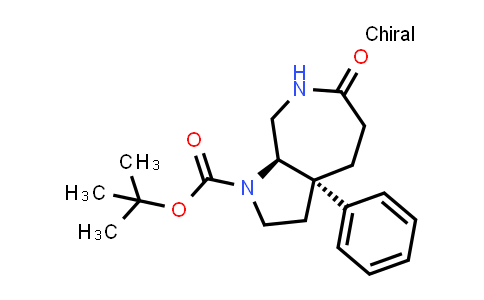 CAS No. 2206824-88-4, rel-tert-Butyl (3aS,8aR)-6-oxo-3a-phenyloctahydropyrrolo[2,3-c]azepine-1(2H)-carboxylate