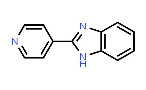 CAS No. 2208-59-5, 2-Pyridin-4-yl-1H-benzimidazole