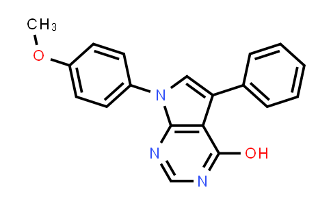 220835-17-6 | 7-(4-Methoxyphenyl)-5-phenyl-7H-pyrrolo[2,3-d]pyrimidin-4-ol