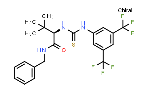 CAS No. 2209087-17-0, (2R)-2-[[[[3,5-Bis(trifluoromethyl)phenyl]amino]thioxomethyl]amino]-3,3-dimethyl-N-(phenylmethyl)butanamide