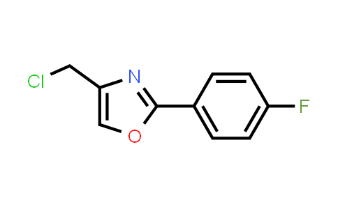CAS No. 22091-39-0, 4-(Chloromethyl)-2-(4-fluorophenyl)-1,3-oxazole